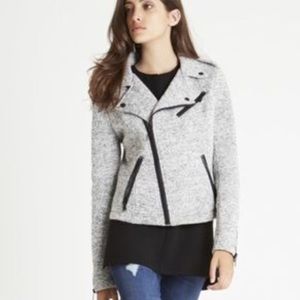 BCBGeneration Gray Moto Jacket